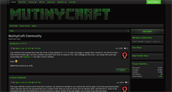 Desktop Screenshot of mutinycraft.com